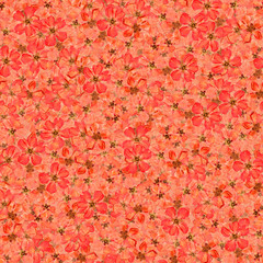 seamless background with multicolored flower petal