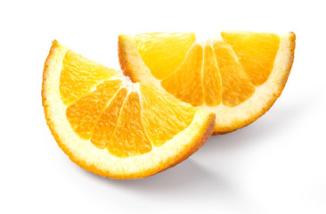 Orange fruit isolated