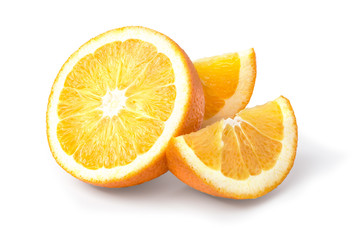 Orange fruit isolated