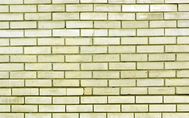 Yellow brick wall texture