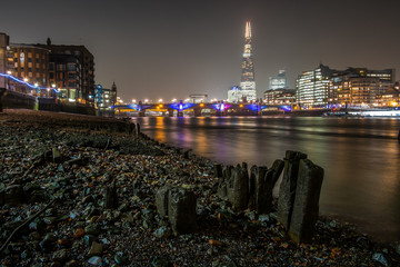 London Skyline at night. - 138393510