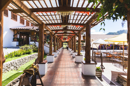 Large Covered Patio in Guatemala