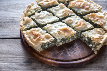 Spanakopita - Greek spinach pie