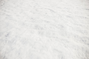 Background of white pure snow