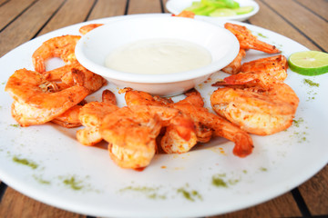 Camarones a la diabla