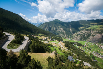 Fototapeta premium Aigüestortes, andorra