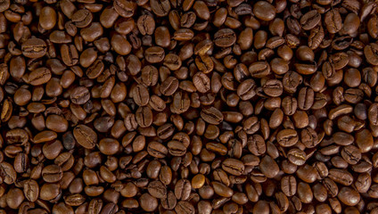 Hindergrund Kaffee Bohnen