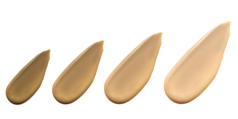 Make up base paint on background