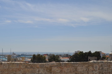 Fototapeta na wymiar Limassol medieval castle