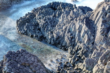 爪木崎の柱状節理