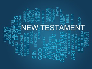 Fototapeta na wymiar New Testament