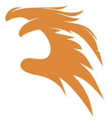 soaring eagle vector