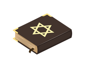 Muslim tradition islam source jew bible book christianity church jew and holy ancient traditional history spirituality biblical scripture vector illustration.