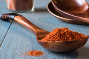 A spoonful of paprika