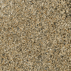 Cement with small gravel texture