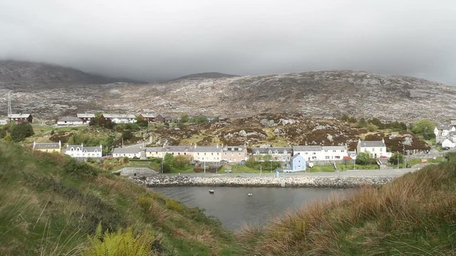 Tarbert waterfront, Isle of Harris, Scotland