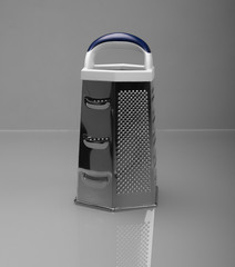 Vegetable grater with plastic stainless steel