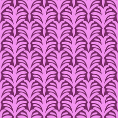 Seamless abstract pattern on wallpaper