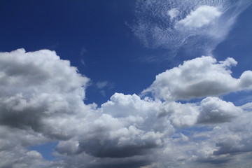 青空と雲
