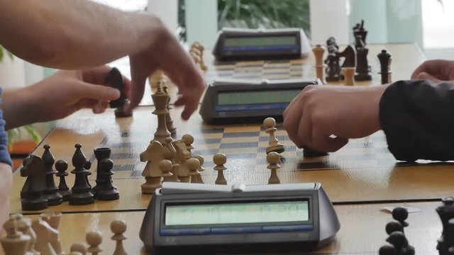 the end of the chess game clock