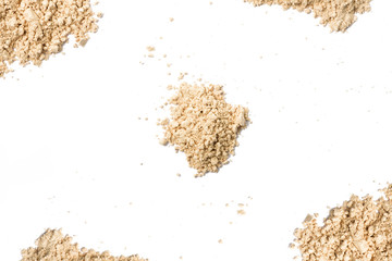 Foundation powder makeup on background