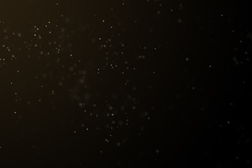 Abstract Dust Particle Background with Light Leak with Narrow Depth of Field