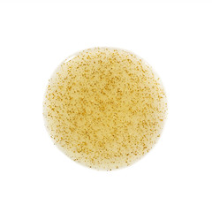 Firming and lifting face cosmetic cream drop on background