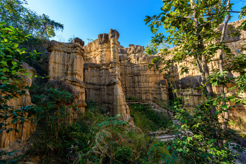 Fototapeta premium Pha Chau, the Gradn Canyon at Mae Wong in Chiang Mai, Thailand