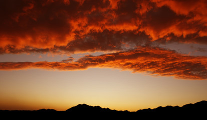 Rural mountain landscape