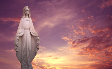 Virgin Mary symbol of love and kindness