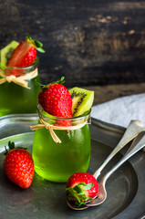 Organic fruit dessert