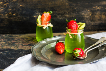 Organic fruit dessert