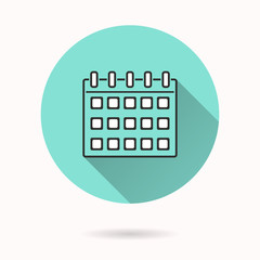 Calendar - vector icon.