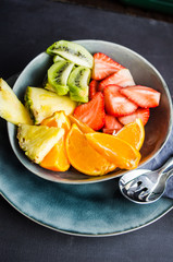 Organic fruit dessert