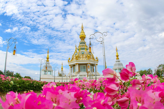 Wat Tung Set Tee, Temple in Khonkaen province,Thailand