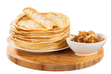 Homemade crepes