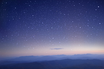 Fototapeta premium starry in the night sky use as wallpaper