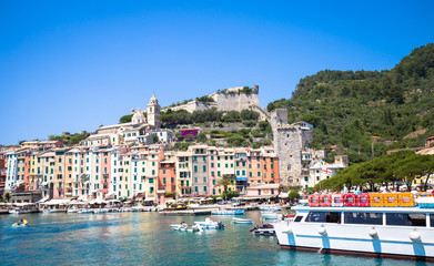 Fototapeta premium Porto Venere, Italy - June 2016 - Cityscape