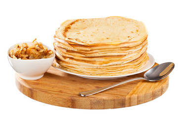 Homemade crepes