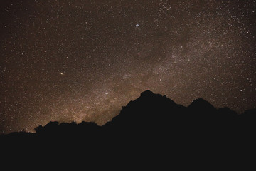 Stars and Silhouettes in Zion National Park