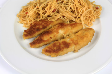 aiguillettes de poulet