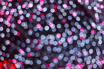 White and pink bokeh , Valentine's day