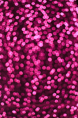 Pink bokeh in Valentine's day