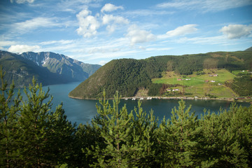 Fiordo in Norvegia