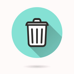 Bin - vector icon.