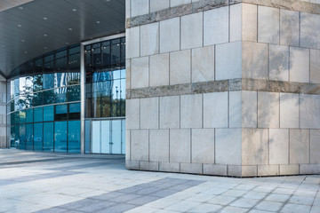 Obraz premium city square,business financial district in China.