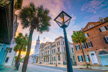 Obraz premium Charleston, Karolina Południowa, USA