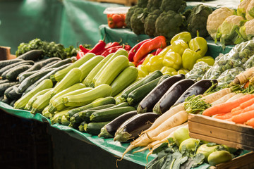 Fresh vegetable at market place