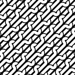 Design seamless monochrome pattern