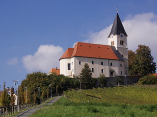 Fototapeta premium Kirche bei Bad Radkersburg